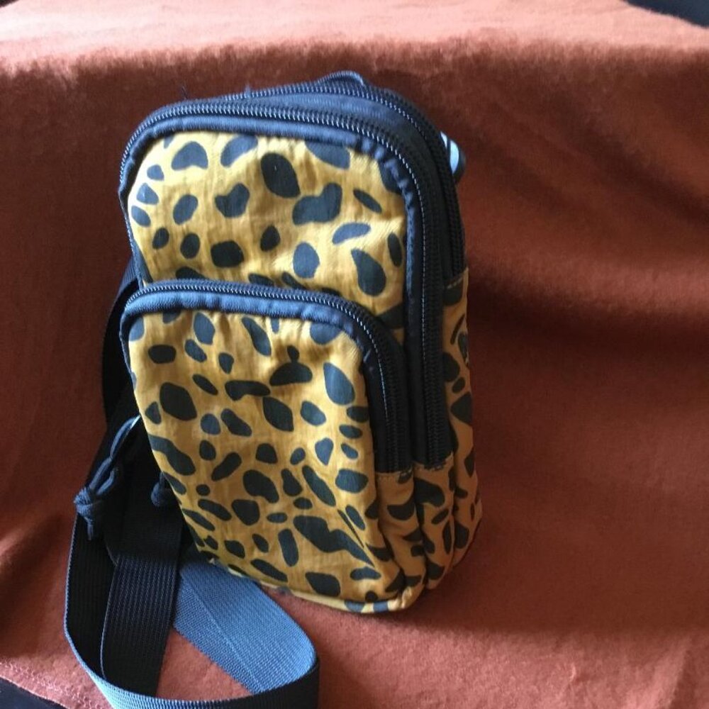 Aqua Brand, Leopard Print, Small Crossbody Bag